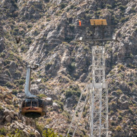 Luftseilbahn Palm Springs, August 2024