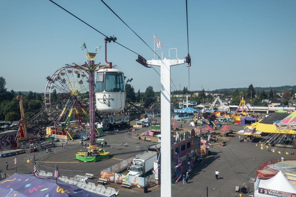 Kabinenbahn Washington State Fair, September 2024