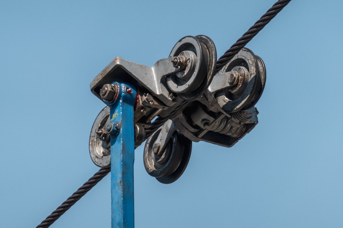 Klemme der Kabinenbahn Washington State Fair, September 2024