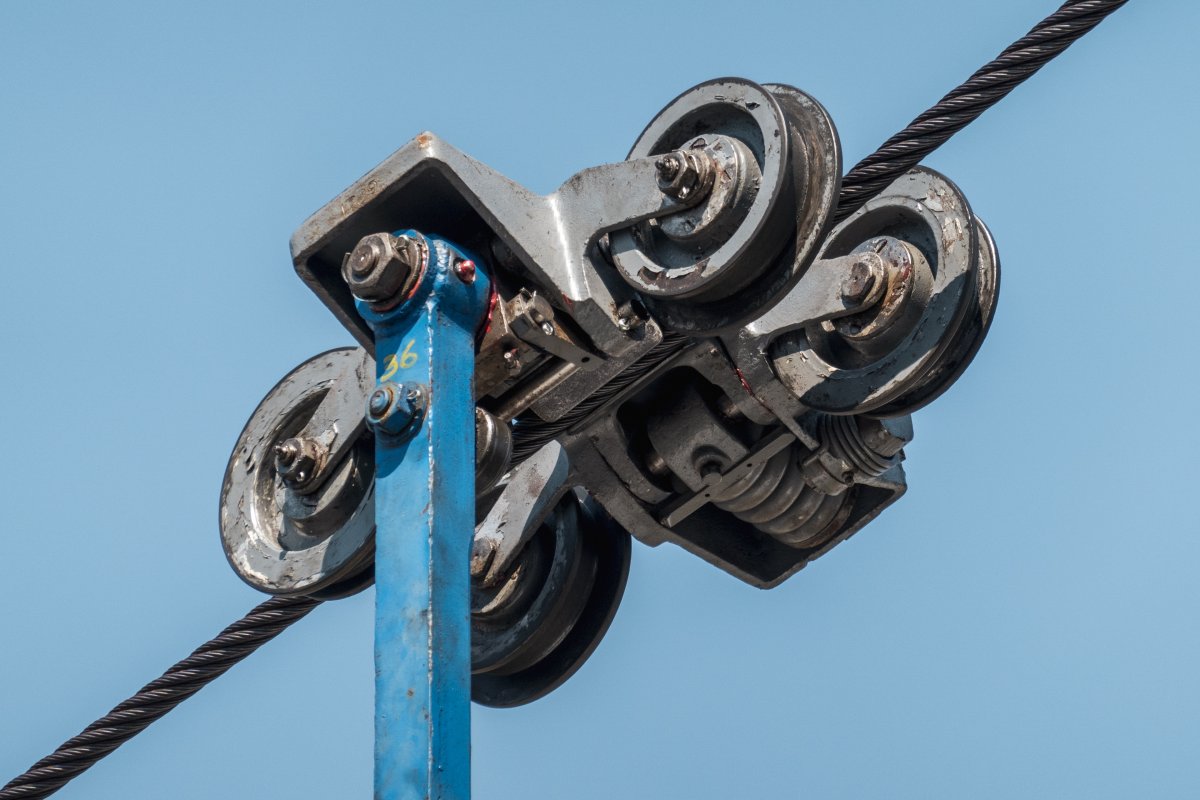 Klemme der Kabinenbahn Washington State Fair, September 2024