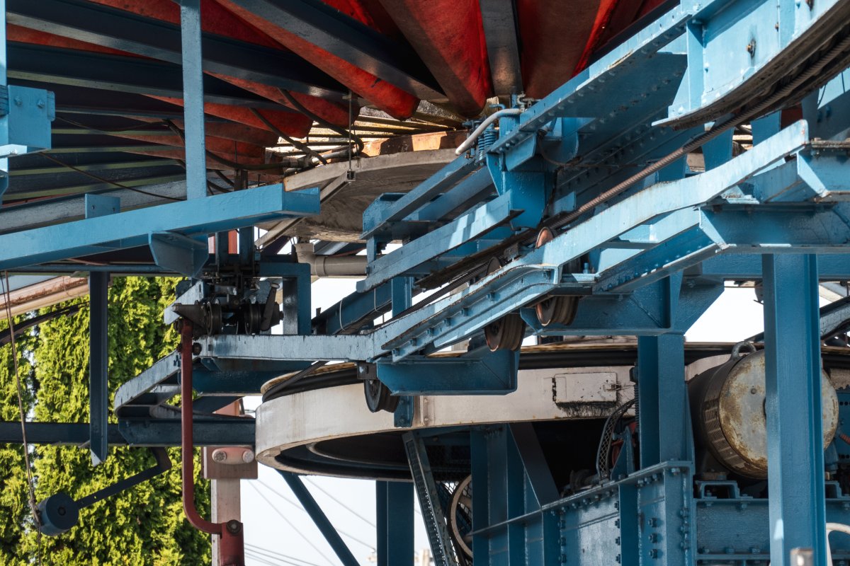Klemme der Kabinenbahn Washington State Fair, September 2024
