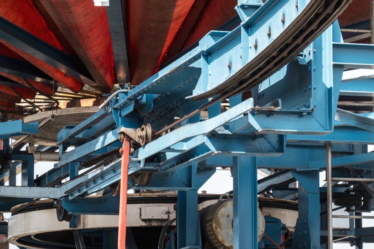 Klemme der Kabinenbahn Washington State Fair, September 2024