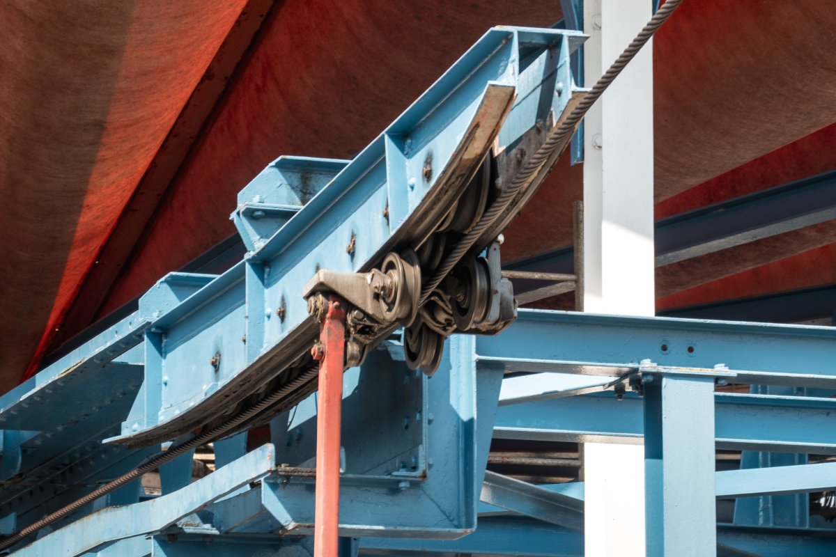 Klemme der Kabinenbahn Washington State Fair, September 2024