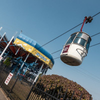 Talstation der Kabinenbahn Washington State Fair, September 2024