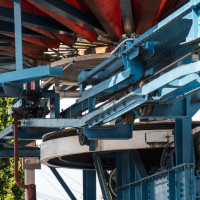 Klemme der Kabinenbahn Washington State Fair, September 2024