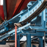 Klemme der Kabinenbahn Washington State Fair, September 2024