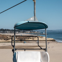 Sesselbahn Santa Cruz Beach Bordwalk, August 2024