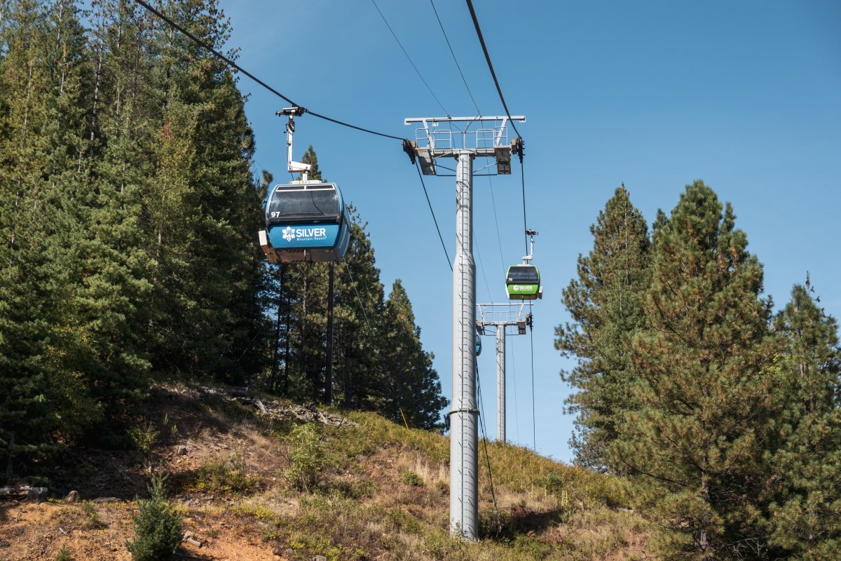 Kabinenbahn Kellogg-Silver Mountain, September 2024