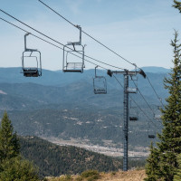 Sesselbahn Silver Mountain 5, September 2024