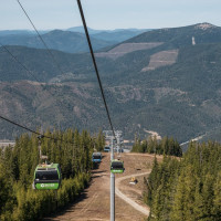Kabinenbahn Kellogg-Silver Mountain, September 2024