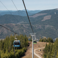 Kabinenbahn Kellogg-Silver Mountain, September 2024