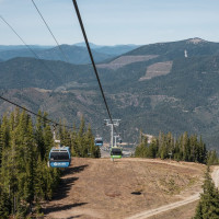 Kabinenbahn Kellogg-Silver Mountain, September 2024
