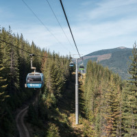 Kabinenbahn Kellogg-Silver Mountain, September 2024