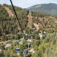 Kabinenbahn Kellogg-Silver Mountain, September 2024
