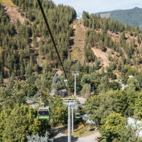Kabinenbahn Kellogg-Silver Mountain, September 2024