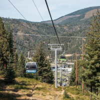 Kabinenbahn Kellogg-Silver Mountain, September 2024