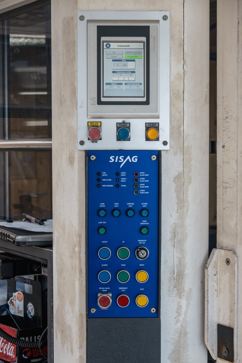 Luftseilbahn Squaw Valley-High Camp, August 2024