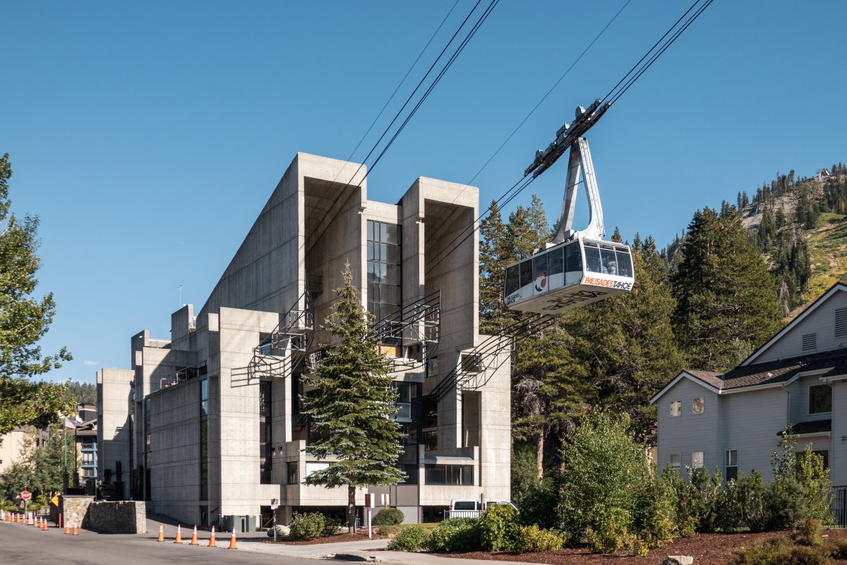 Talstation der Luftseilbahn Squaw Valley-High Camp, August 2024