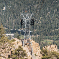 Luftseilbahn Squaw Valley-High Camp, August 2024