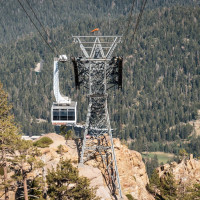 Luftseilbahn Squaw Valley-High Camp, August 2024