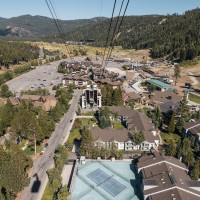 Luftseilbahn Squaw Valley-High Camp, August 2024