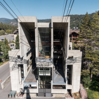 Talstation der Luftseilbahn Squaw Valley-High Camp, August 2024