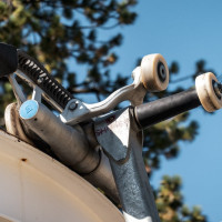 Klemme der Sesselbahn KT-22, August 2024