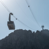 Luftseilbahn Squaw Valley-High Camp, August 2024