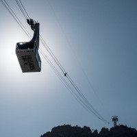Luftseilbahn Squaw Valley-High Camp, August 2024