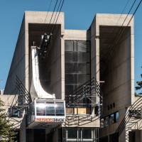 Talstation der Luftseilbahn Squaw Valley-High Camp, August 2024