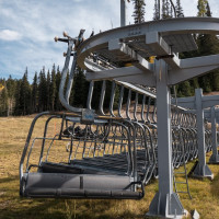 Talstation der Sesselbahn Sunrise, Oktober 2024