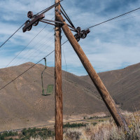 Sesselbahn Ruud Mountain in Sun Valley, September 2024