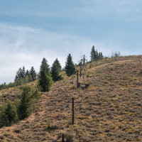 Sesselbahn Ruud Mountain in Sun Valley, September 2024