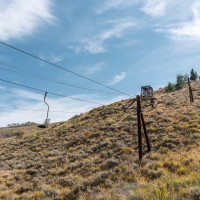 Sesselbahn Ruud Mountain in Sun Valley, September 2024