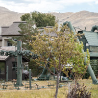 Talstation der Sesselbahn Sun Valley-Elkhorn, September 2024