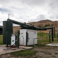 Talstation der Sesselbahn Half Dollar, September 2024