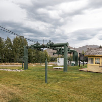 Talstation der Sesselbahn Half Dollar, September 2024