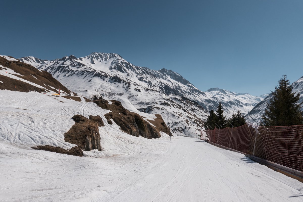 Talabfahrt vom Nätschen nach Andermatt, März 2022