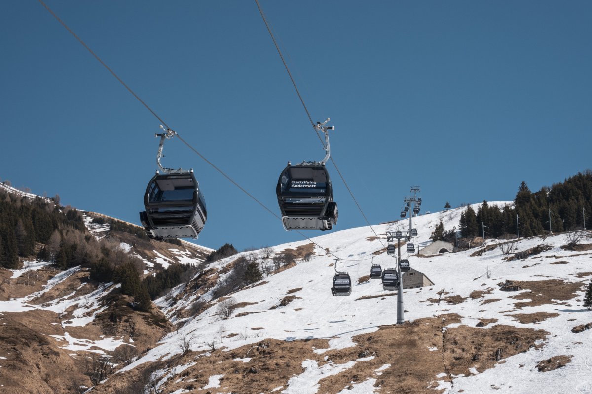 Seilbahn Nätschen in Andermatt