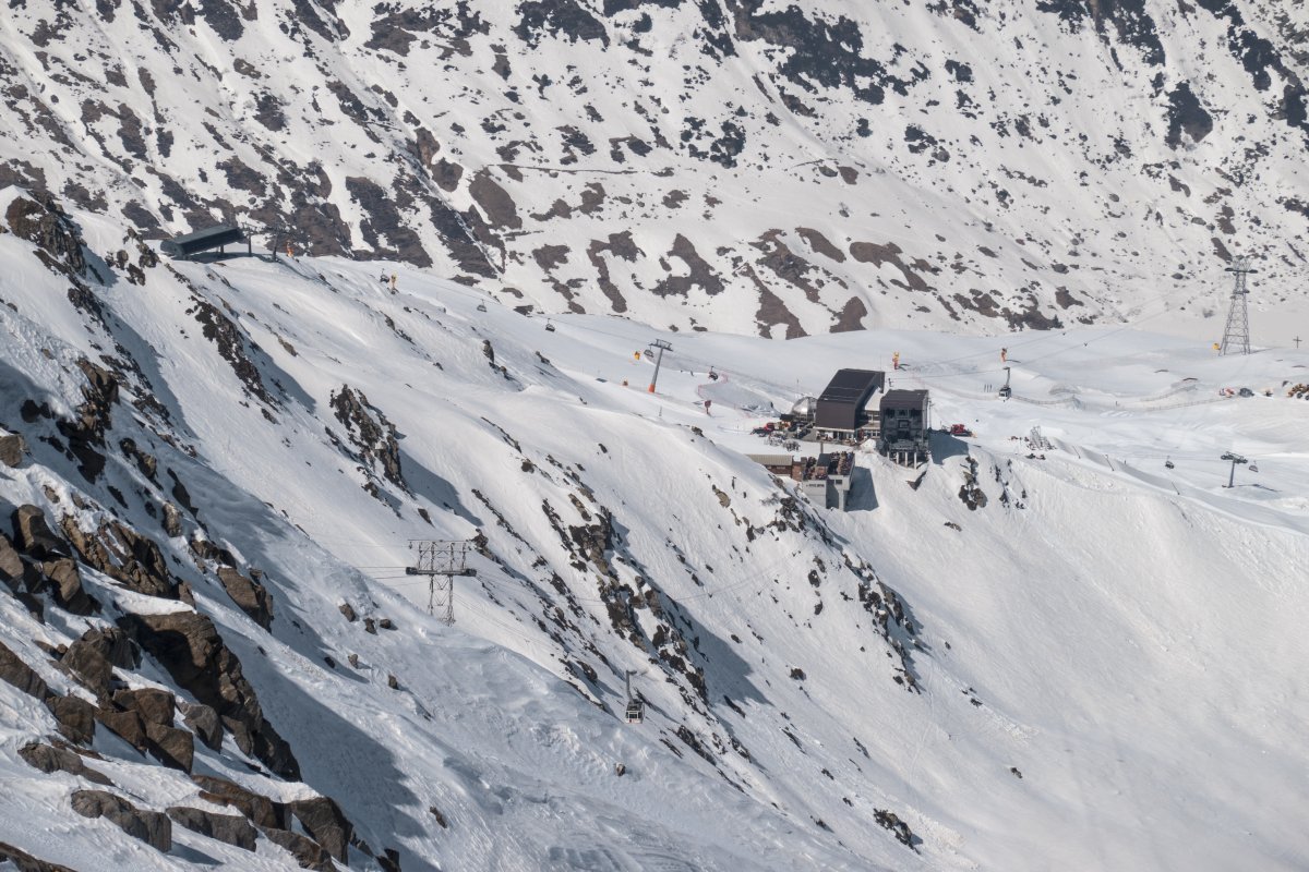 Seilbahnen im Skigebiet Gemsstock