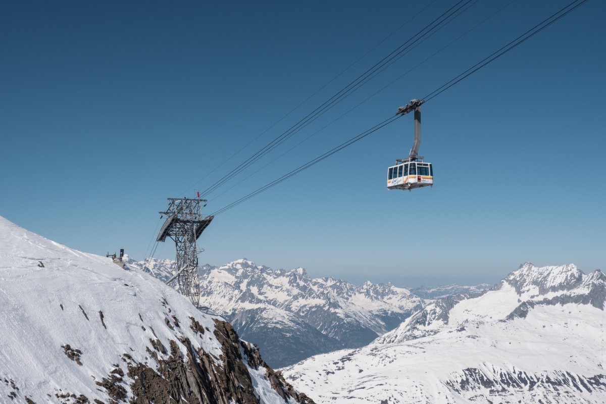 Seilbahn zum Gemsstock