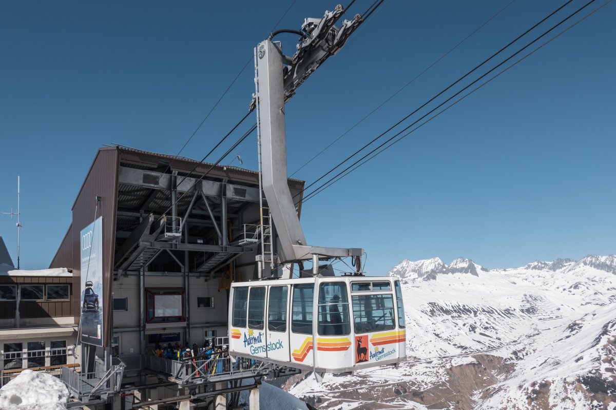 Seilbahn zum Gemsstock