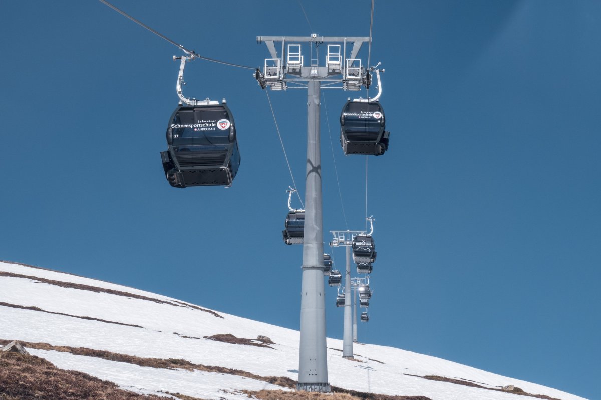 Kabinenbahn Nätschen-Stöckli, März 2022