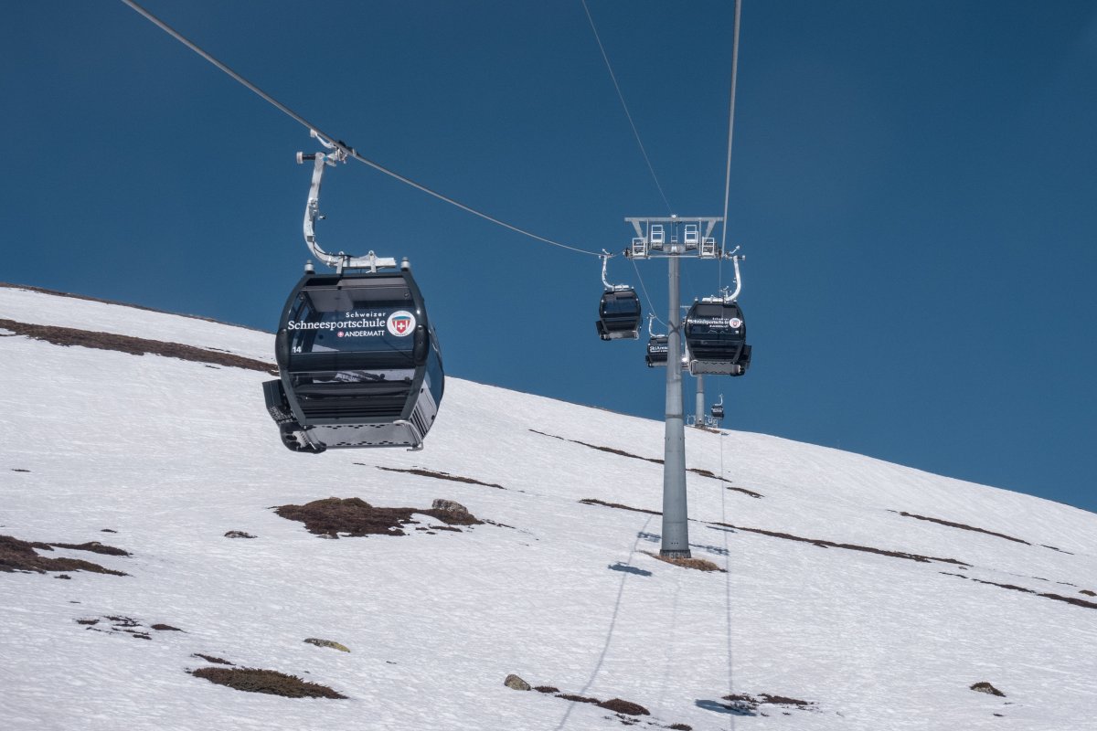 Kabinenbahn Nätschen-Stöckli, März 2022