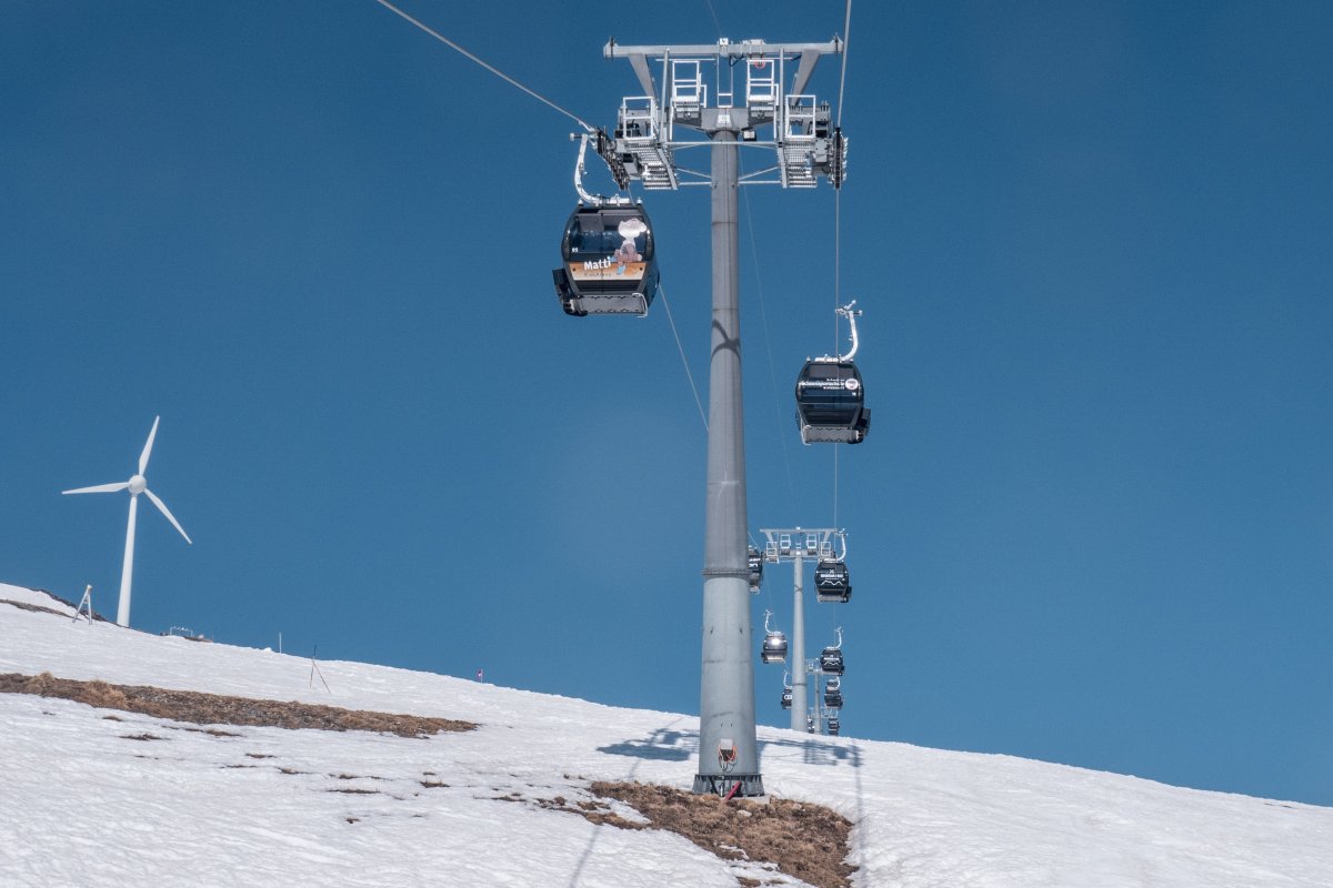 Kabinenbahn Nätschen-Stöckli, März 2022