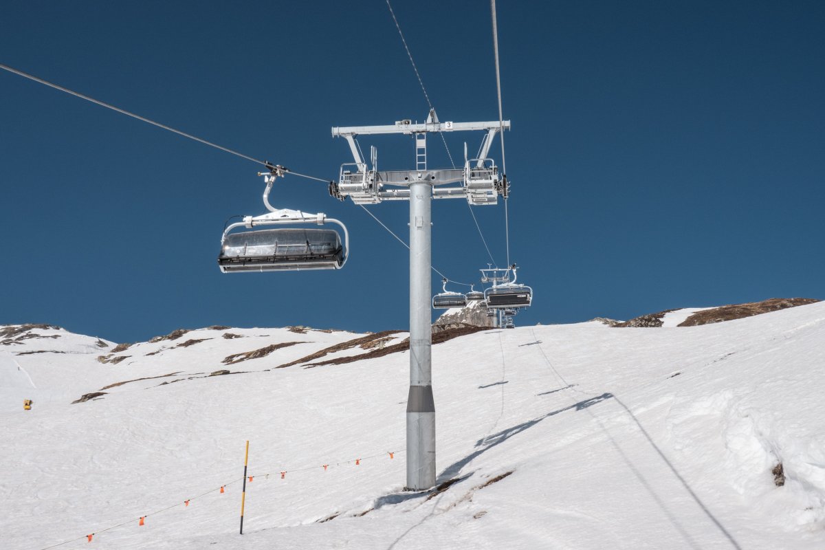 Sesselbahn Vordere Felli am Schneehühnerstock