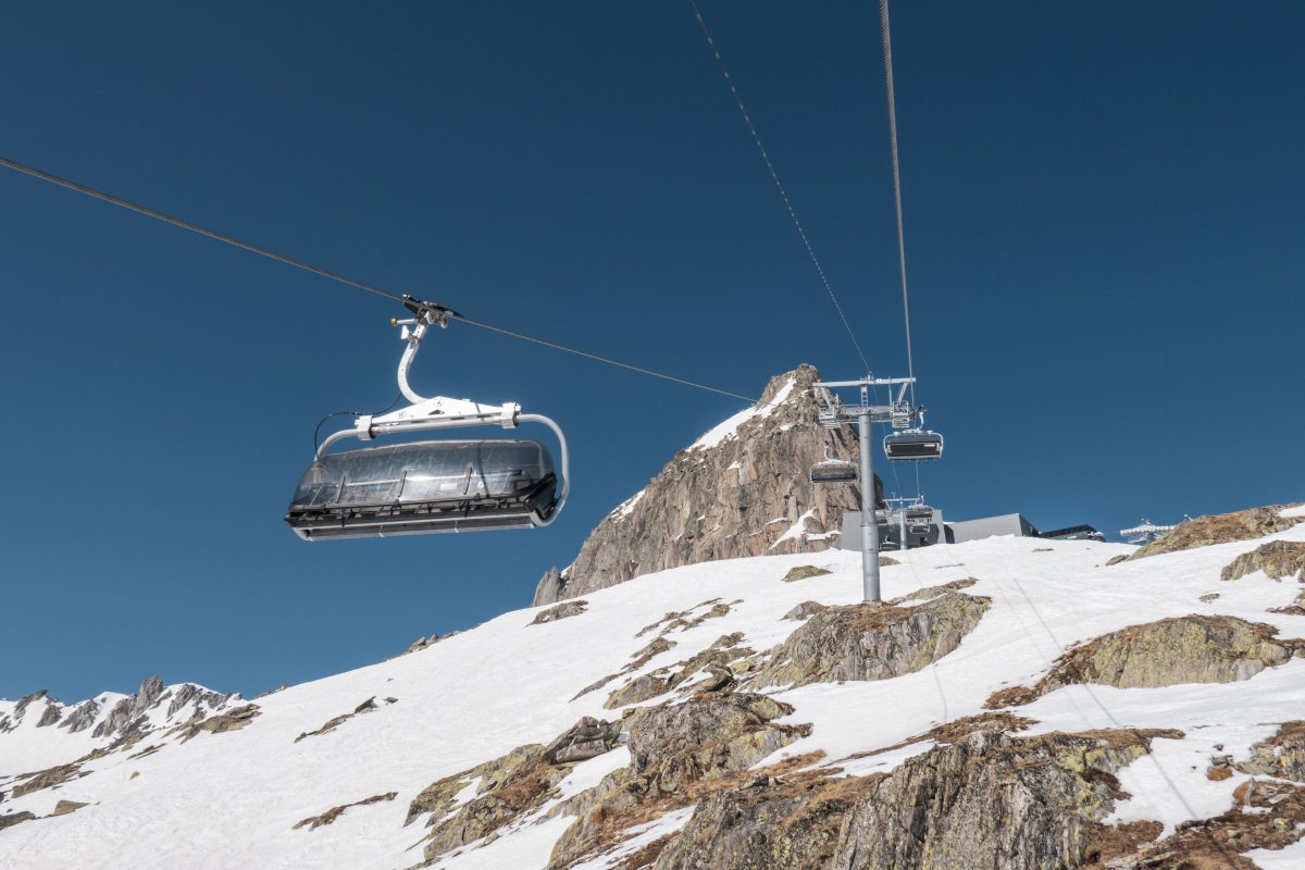 Sesselbahn Vordere Felli am Schneehühnerstock