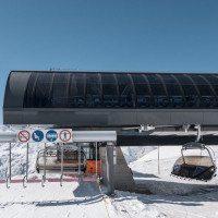 Talstation der Sesselbahn Unter Stafel-Gütsch, März 2022
