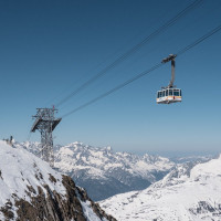 Luftseilbahn Gurschen-Gemsstock, März 2022