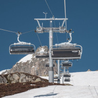 Sesselbahn Vordere Felli-Schneehüenerstock, März 2022